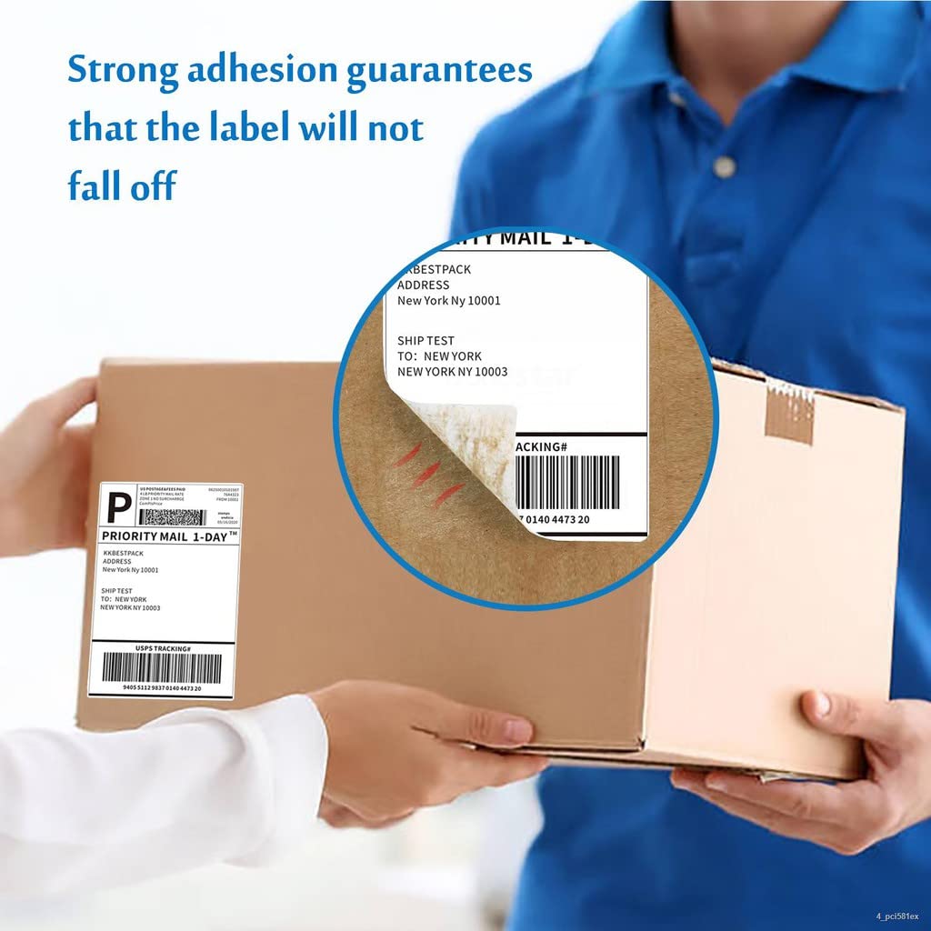 Thermal Sticker Label 4x6 Per Roll 400 Pcs