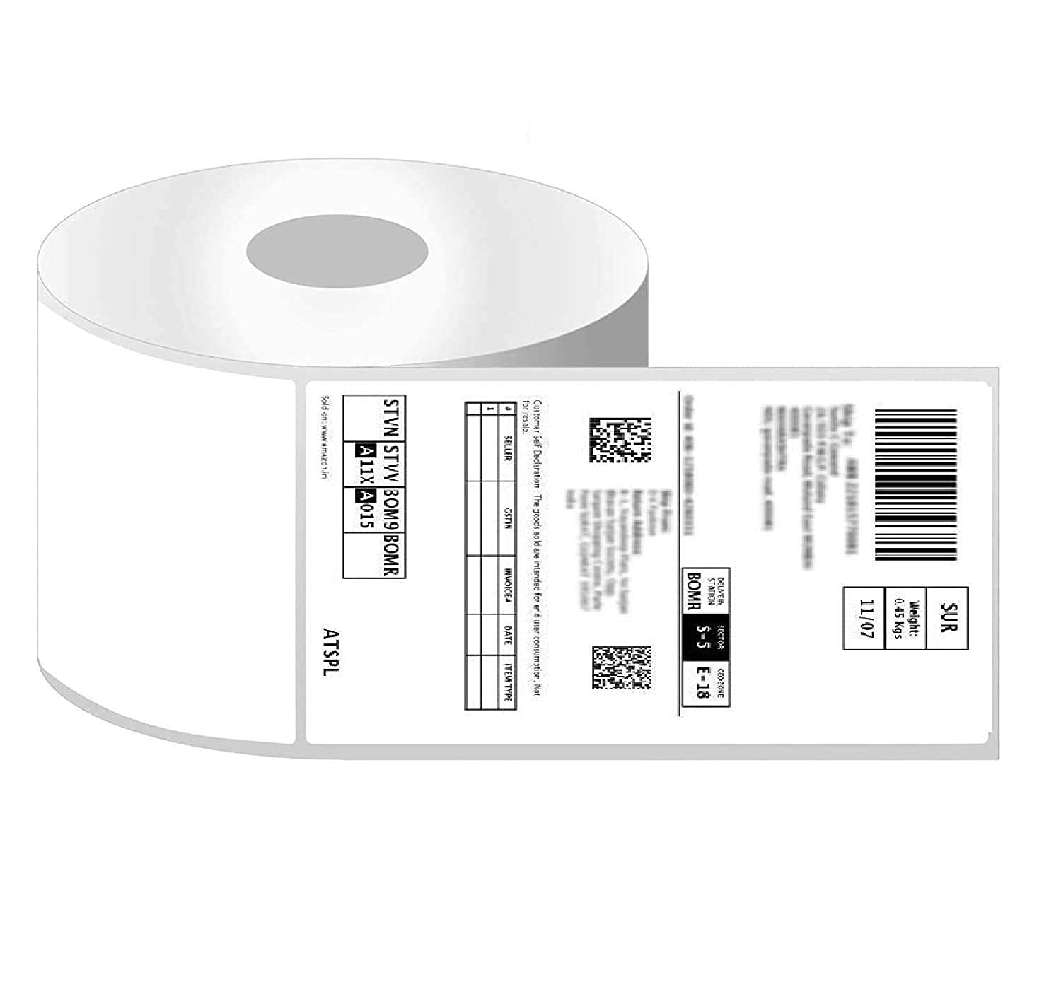 Thermal Sticker Label 4x6 Per Roll 400 Pcs
