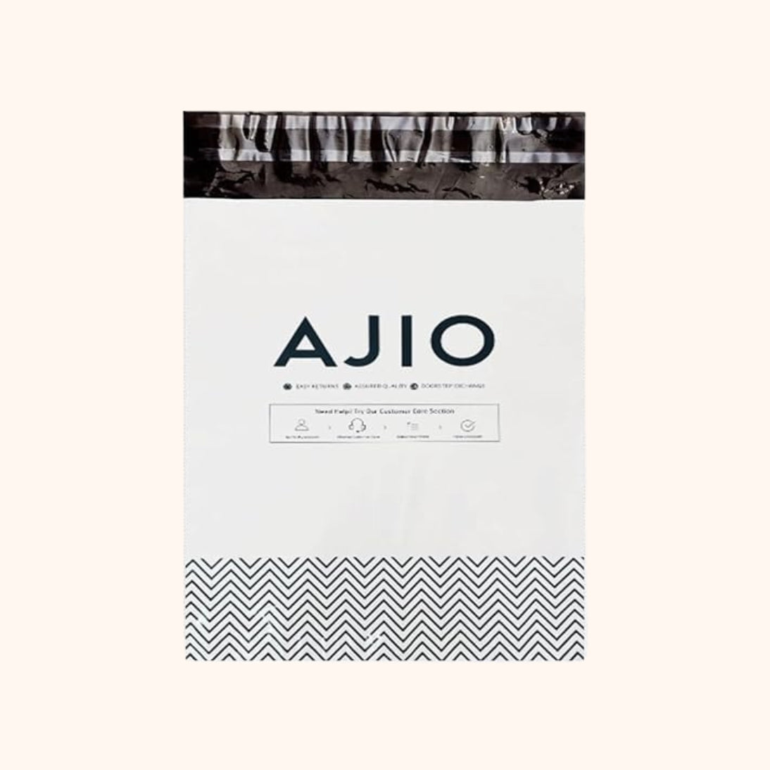 Ajio Printed courier bags 60 gsm