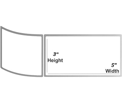 Thermal Sticker Label 3x5 Per Roll 400 Pcs
