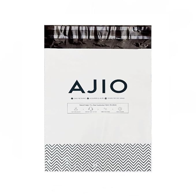 Ajio Printed Courier Bags 52 GSM