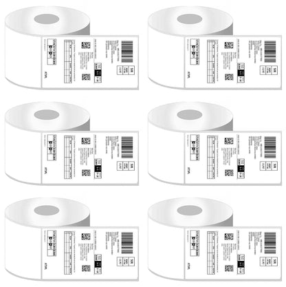 Thermal Sticker Label 4x6  Per Roll 400 Pcs