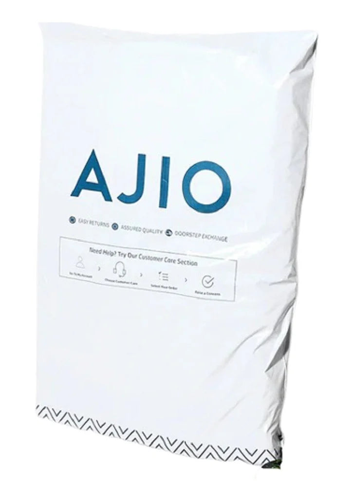 Ajio Printed Courier Bags 52 GSM