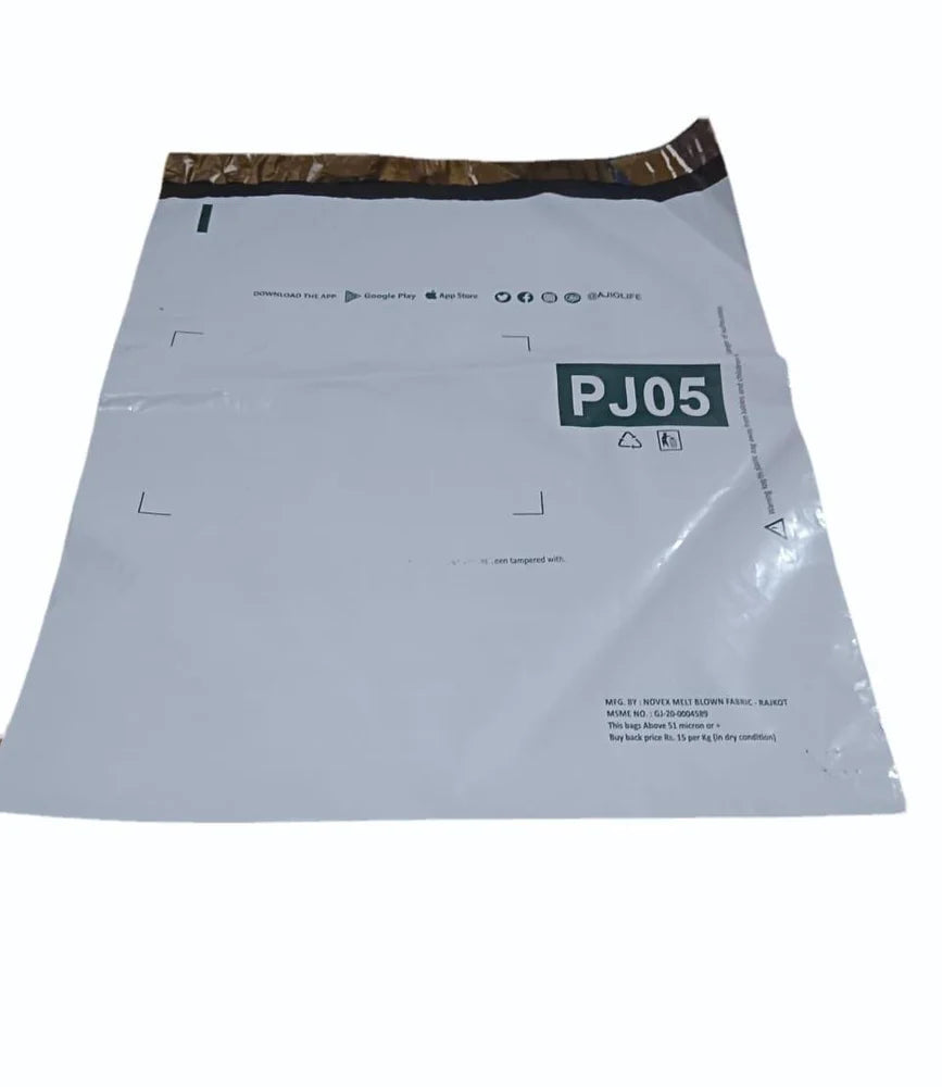 Ajio Printed Courier Bags 52 GSM