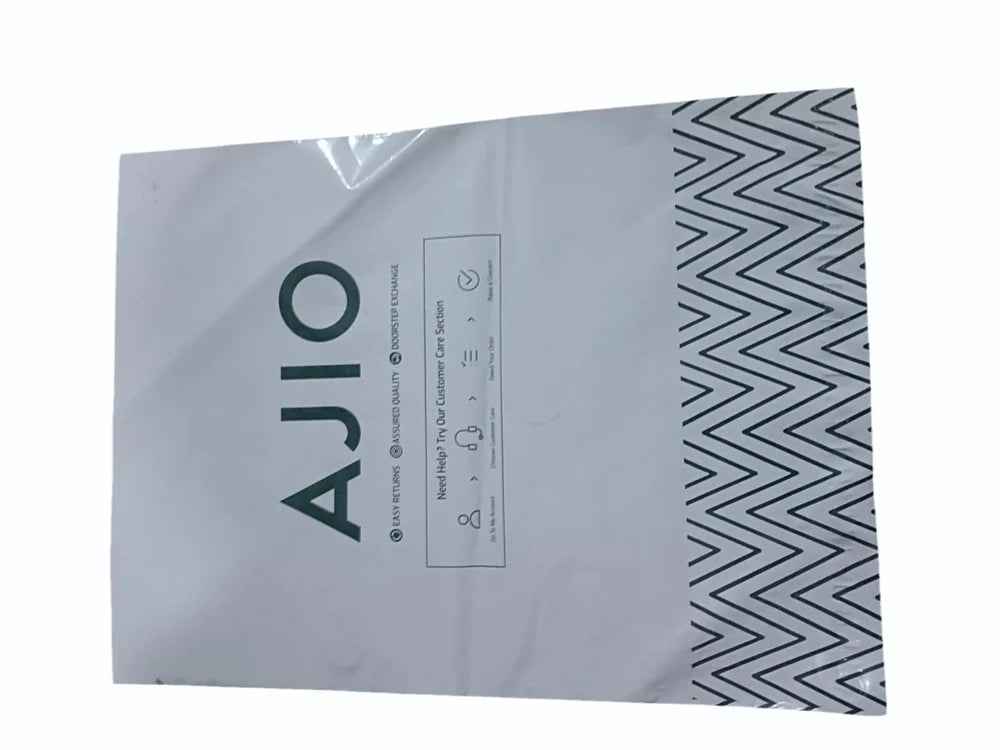 Ajio Printed Courier Bags 52 GSM