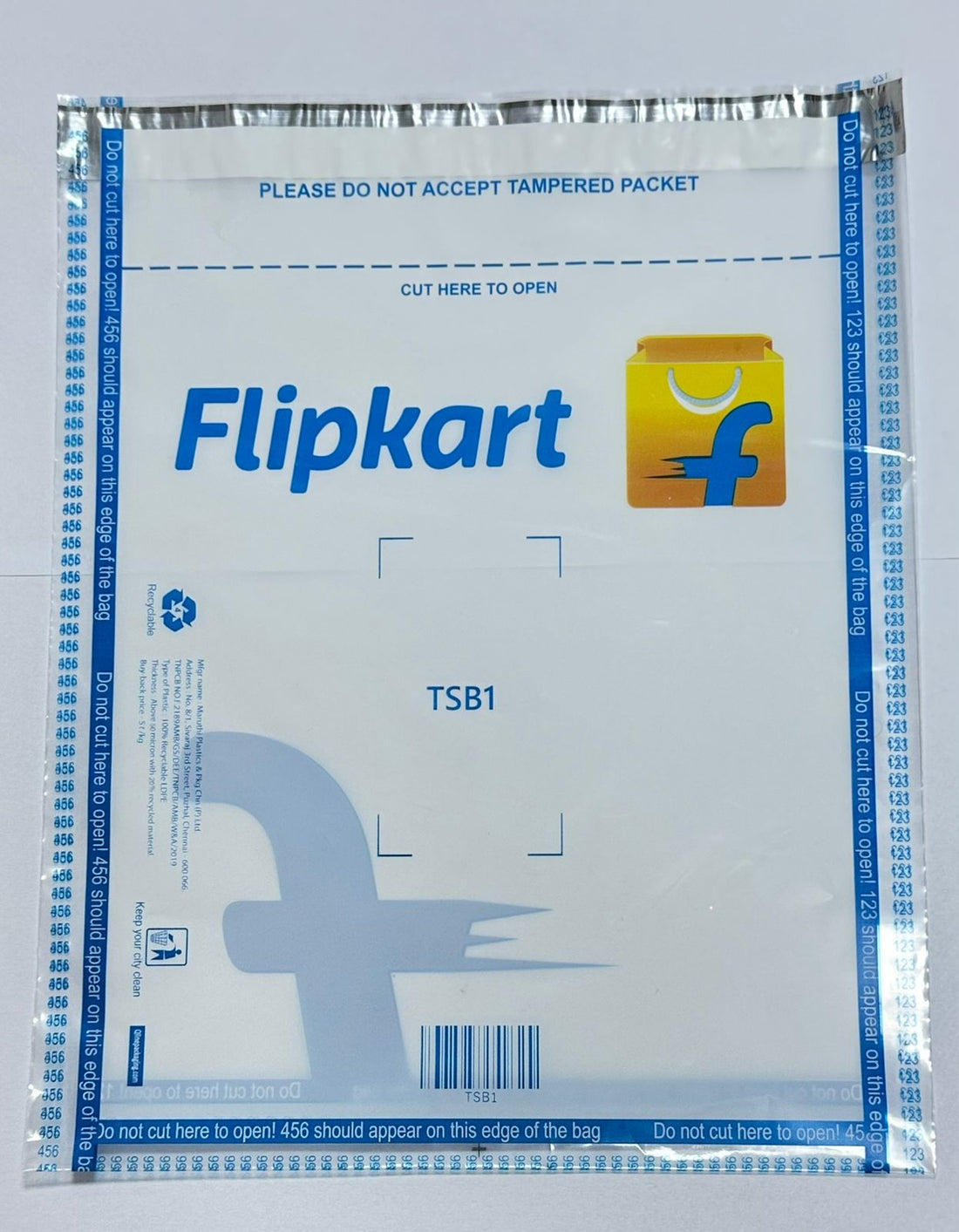 Flipakat Transparent Bag  51 micron